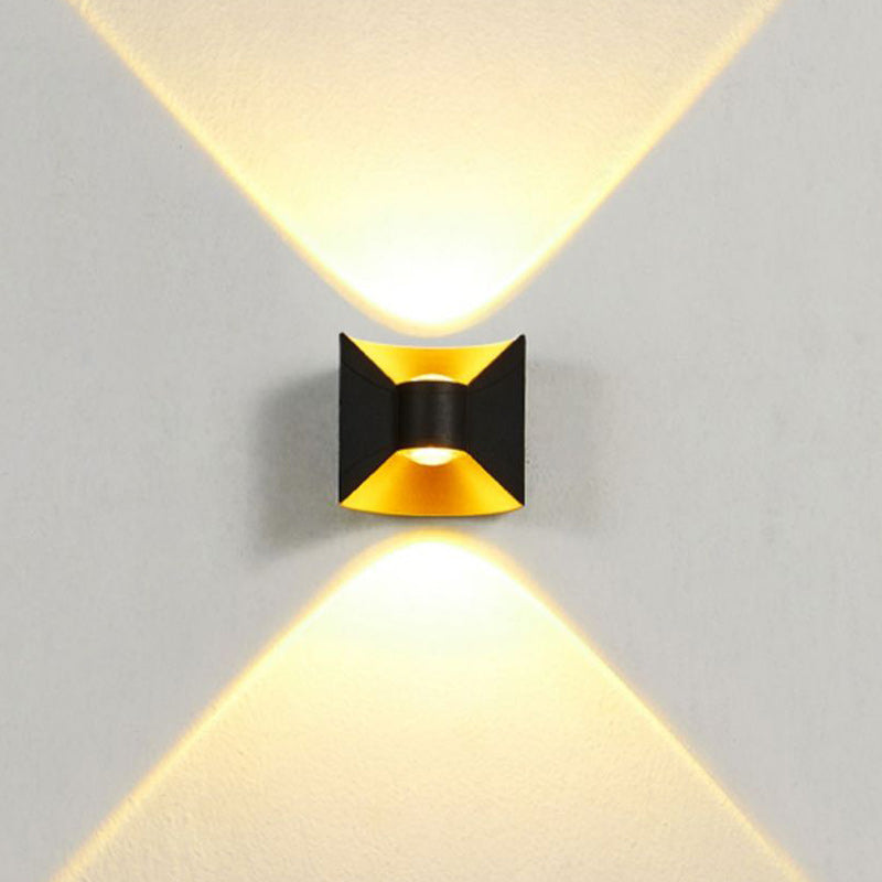 Square Rectangular Aluminum Patio Outdoor Light