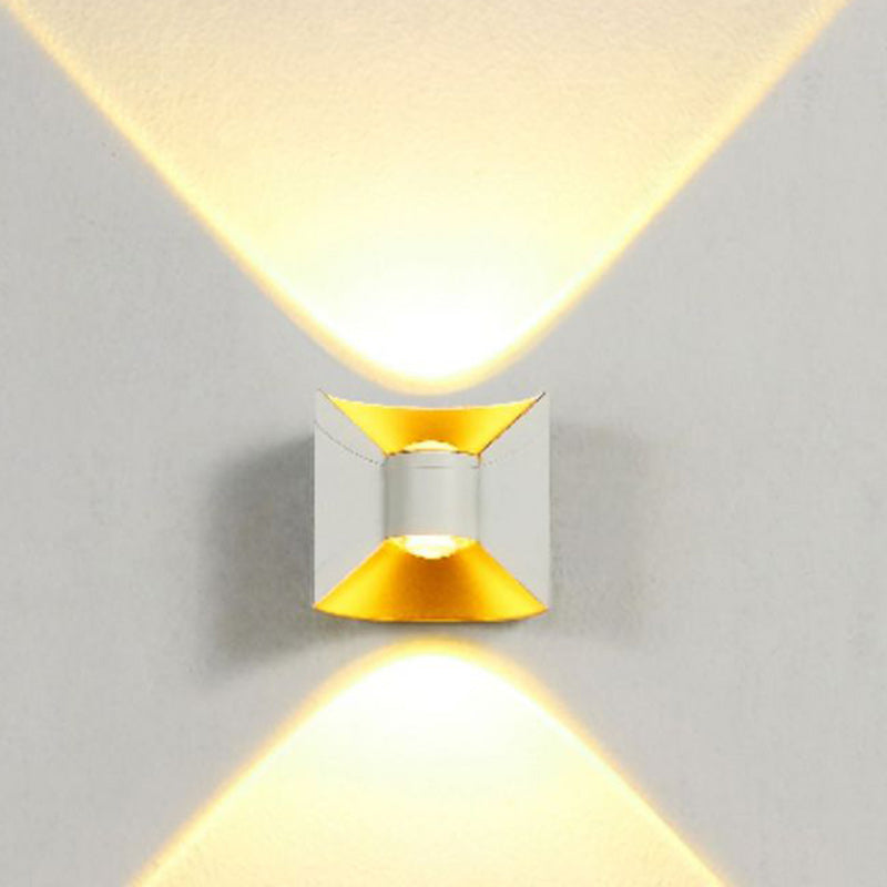 Square Rectangular Aluminum Patio Outdoor Light