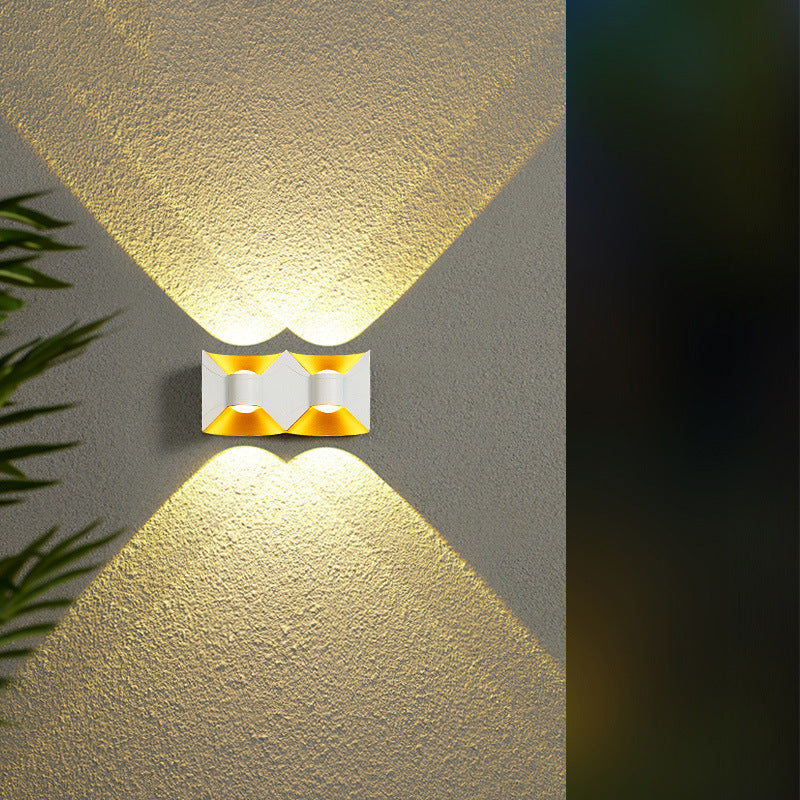 Square Rectangular Aluminum Patio Outdoor Light