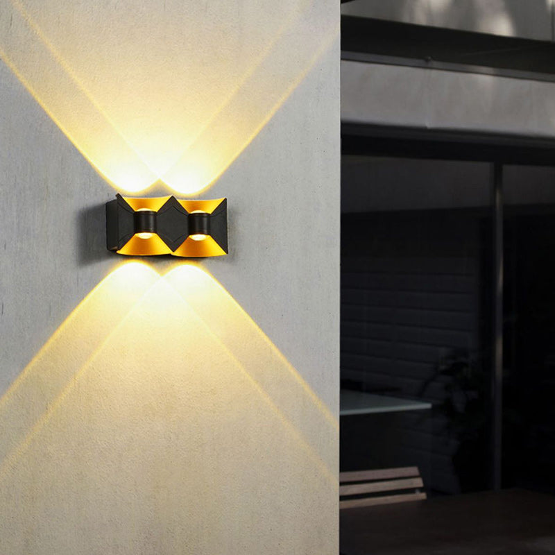 Square Rectangular Aluminum Patio Outdoor Light