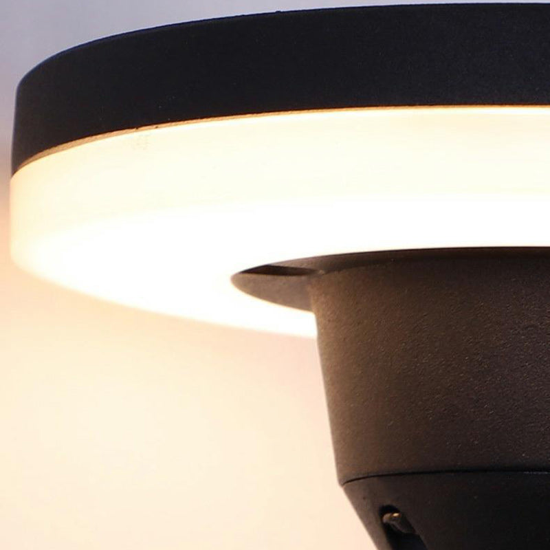 Column Square Round Aluminum Outdoor Light