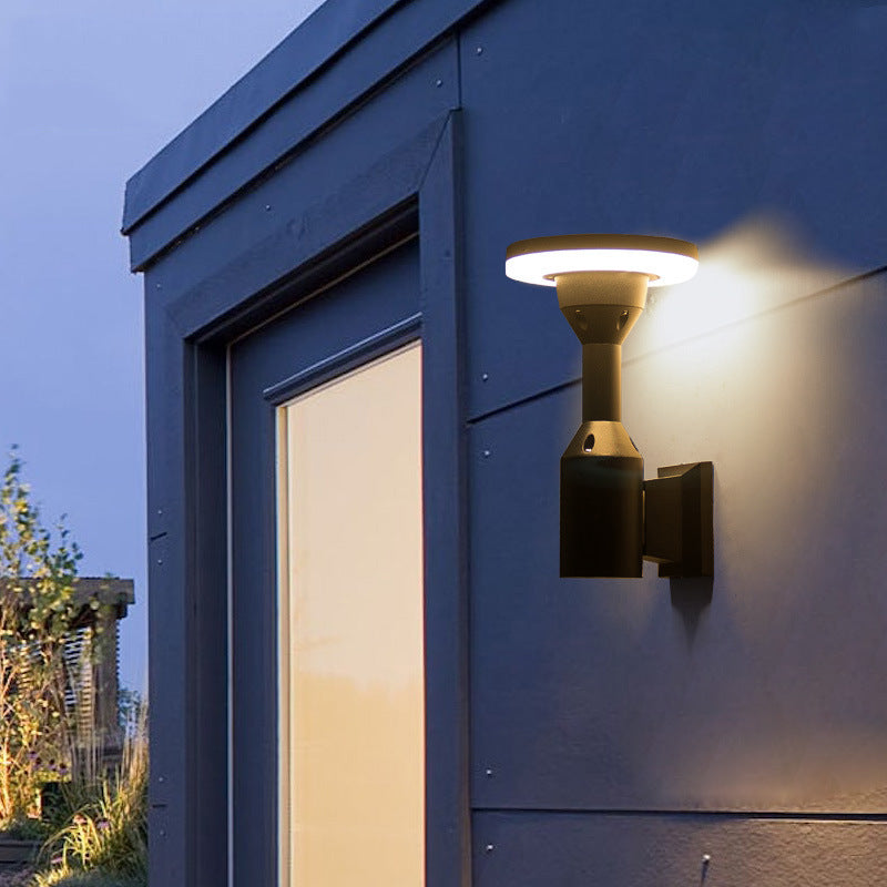 Column Square Round Aluminum Outdoor Light