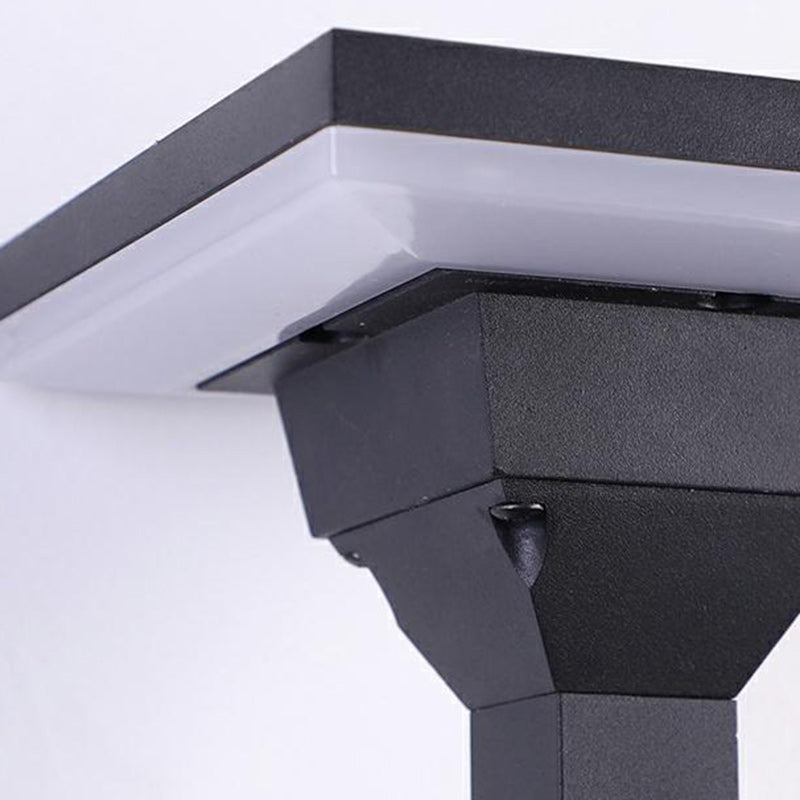 Column Square Round Aluminum Outdoor Light