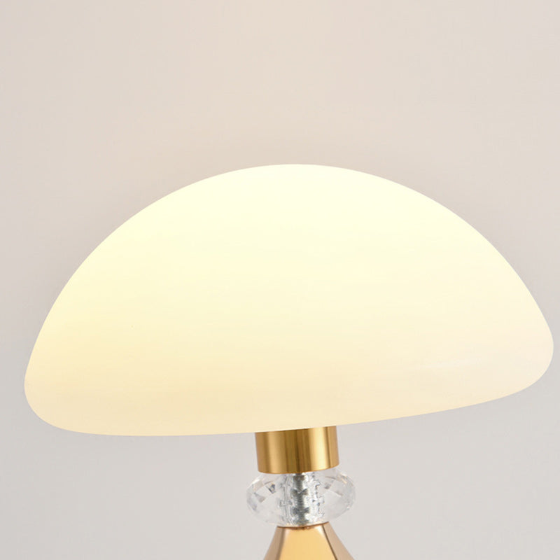 Iron PC Dome Mushroom Table Lamp