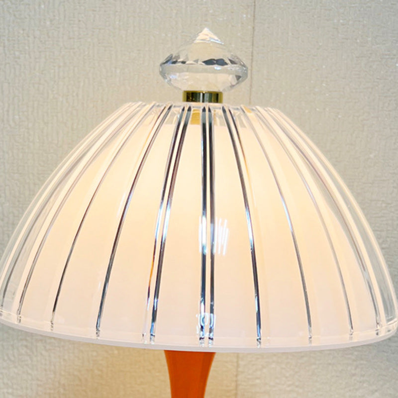 Rechargeable Conic Petal ABS Table Lamp