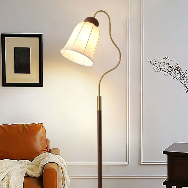Traditional French Bell Printed Floor Lamp