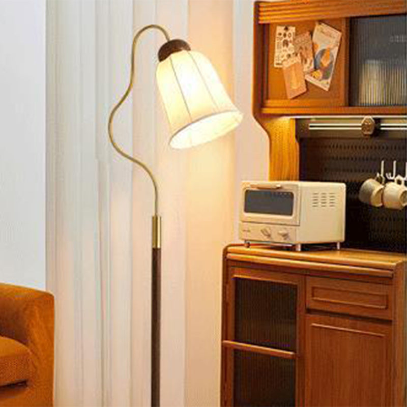 Traditional French Bell Printed Floor Lamp