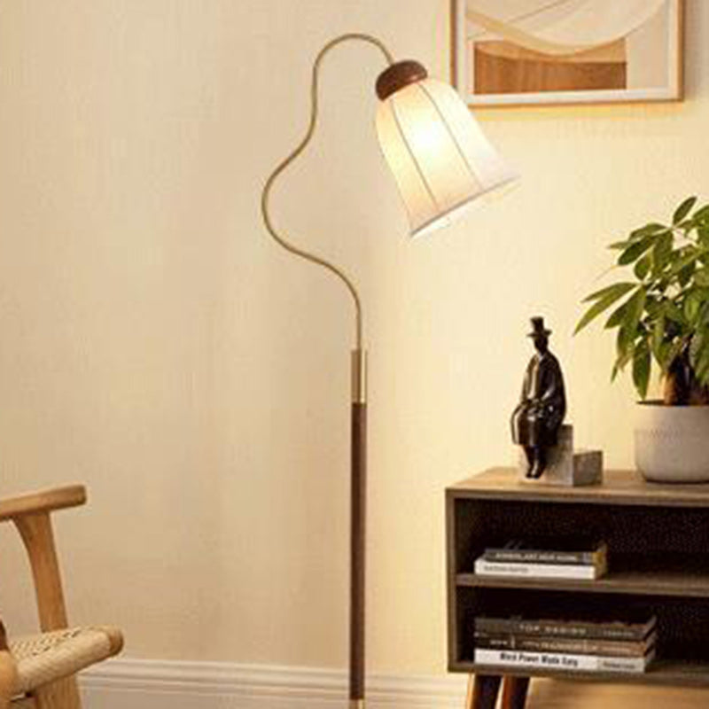 Traditional French Bell Printed Floor Lamp