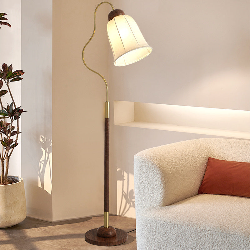 Traditional French Bell Printed Floor Lamp