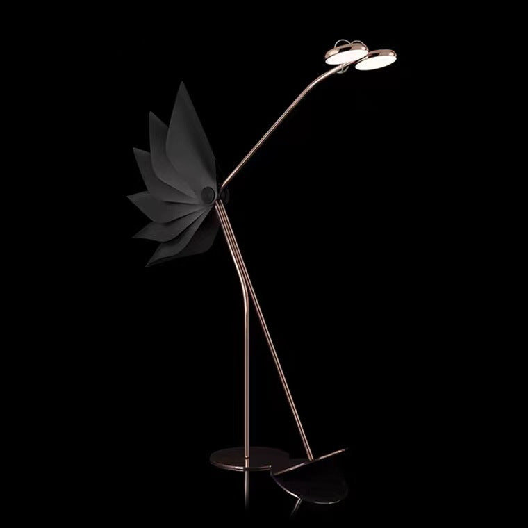 Flamingo Iron Acrylic Living Floor Lamp