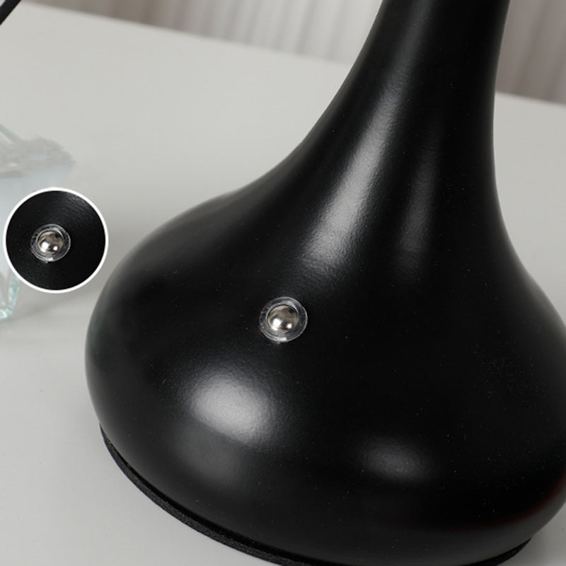 Cylinder Floral Gourd Rechargeable Table Lamp