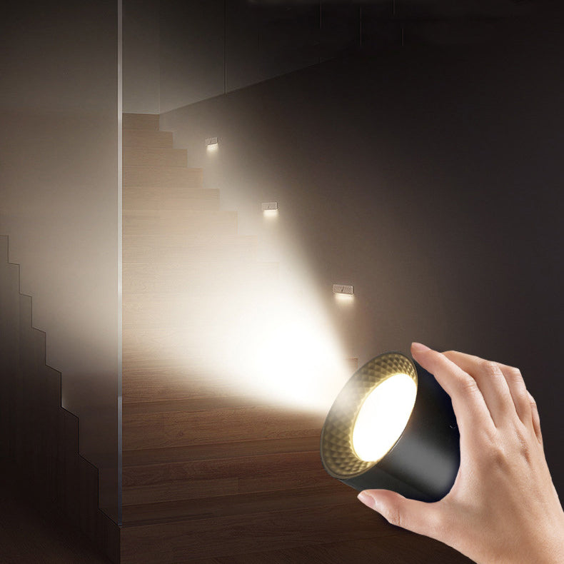 Rechargeable Cylinder Magnetic ABS Wall Lamp