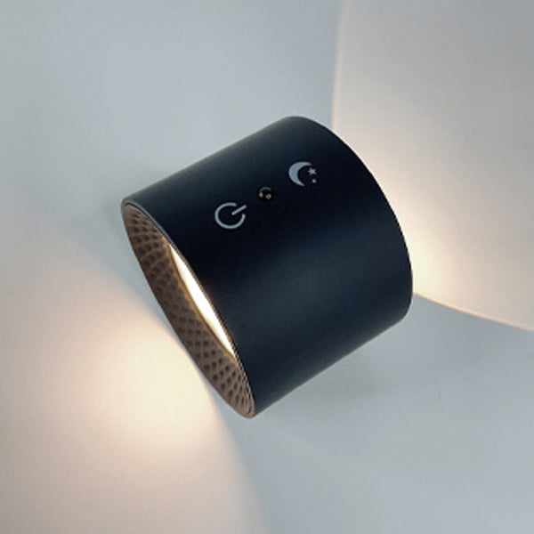 Rechargeable Cylinder Magnetic ABS Wall Lamp