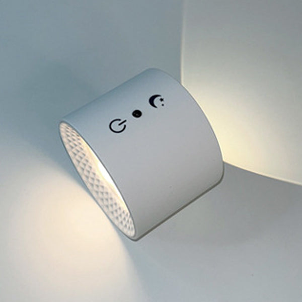 Rechargeable Cylinder Magnetic ABS Wall Lamp