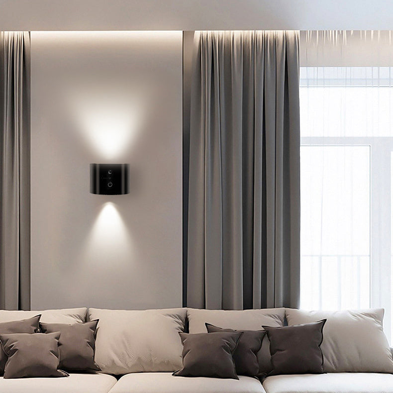 Rechargeable Cylinder Magnetic ABS Wall Lamp