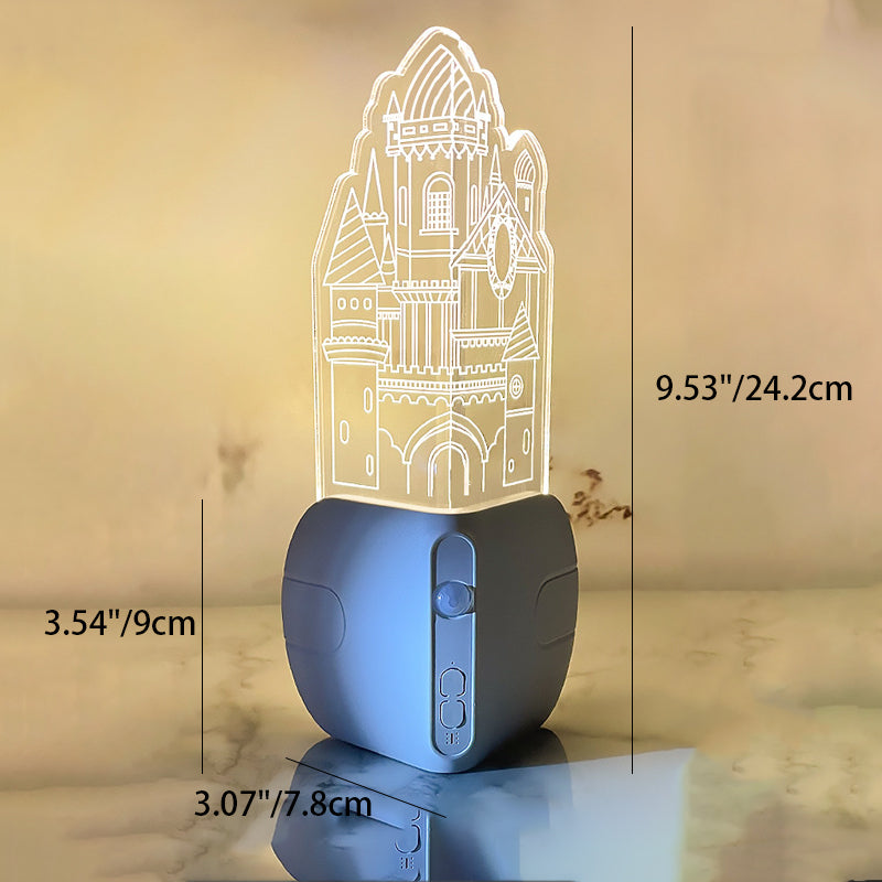 Rechargeable Human Sensor Magnetic Wall Lamp