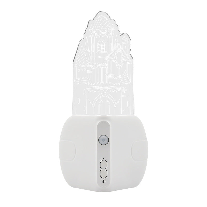 Rechargeable Human Sensor Magnetic Wall Lamp
