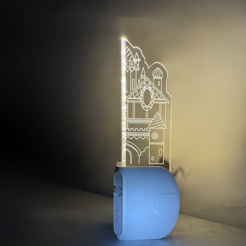 Rechargeable Human Sensor Magnetic Wall Lamp
