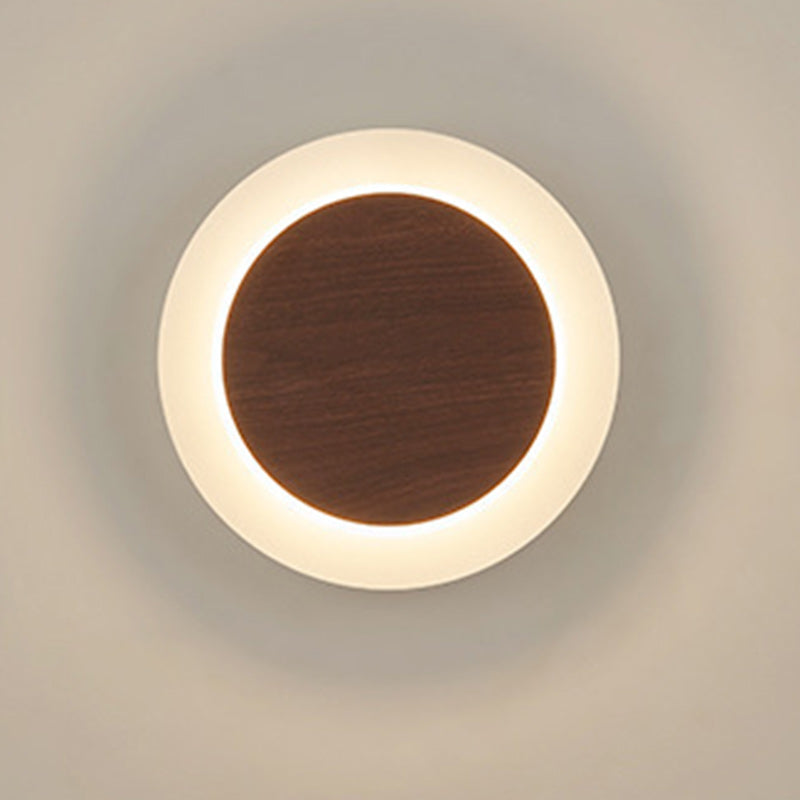 Iron Acrylic Round Square Wall Lamp