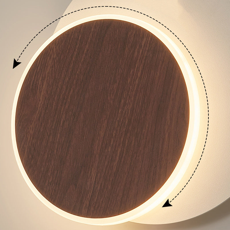 Iron Acrylic Round Square Wall Lamp