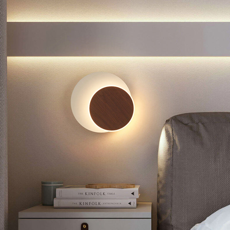 Iron Acrylic Round Square Wall Lamp