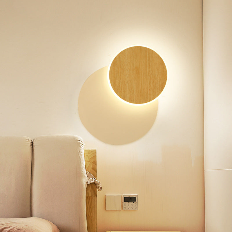 Iron Acrylic Round Square Wall Lamp