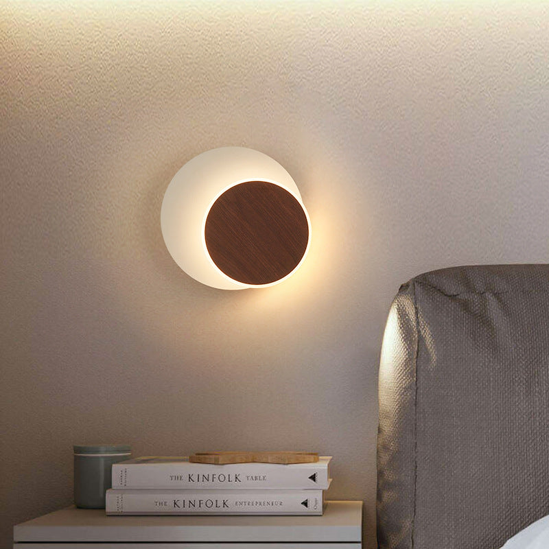 Iron Acrylic Round Square Wall Lamp
