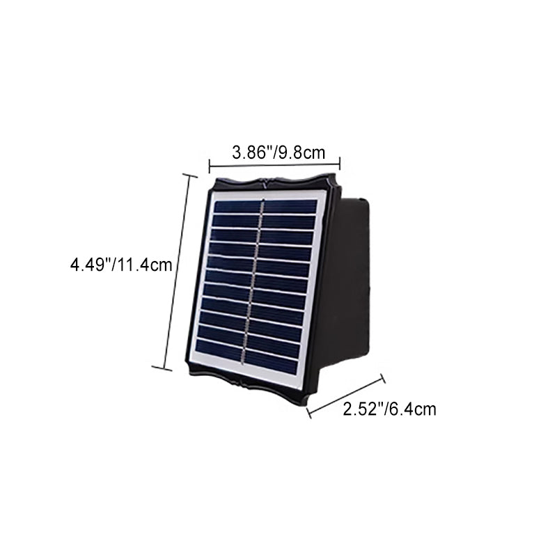 Rectangular ABS Patio Outdoor Light