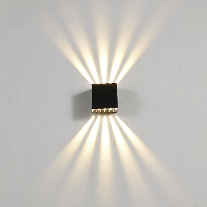 Aluminum Square Cube Beam Outdoor Light