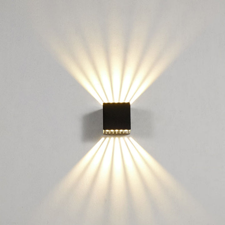 Aluminum Square Cube Beam Outdoor Light