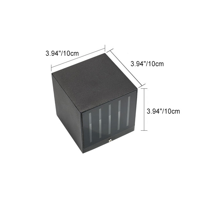 Aluminum Square Cube Beam Outdoor Light