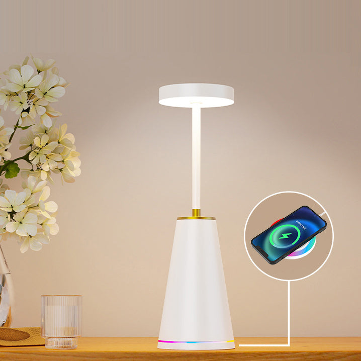 Iron PC Wireless Charging Table Lamp