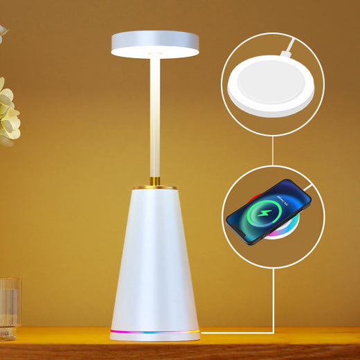 Iron PC Wireless Charging Table Lamp