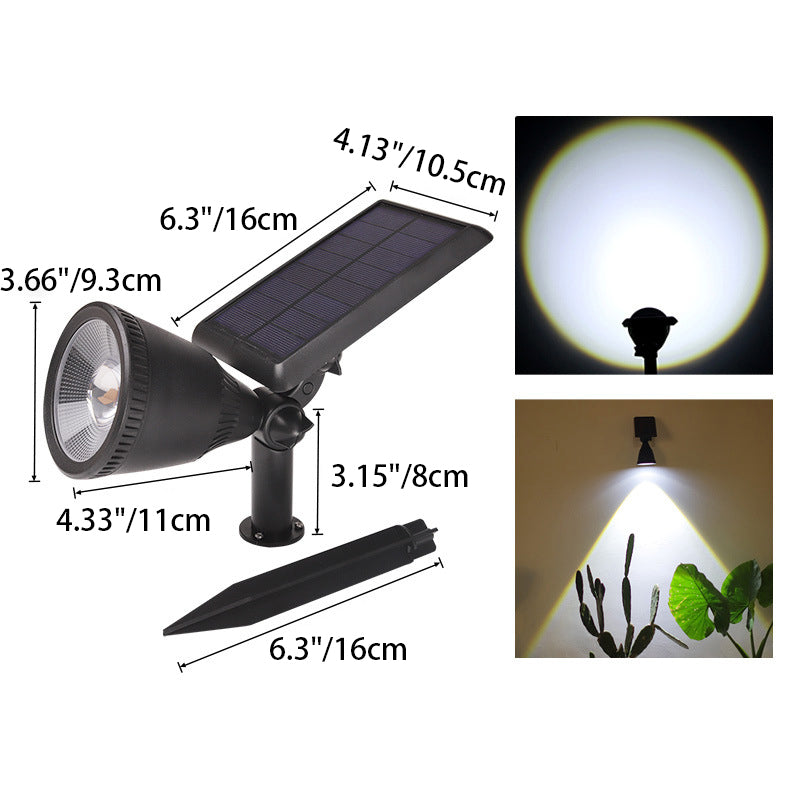 Horn ABS PC Patio Outdoor Light