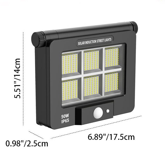 Human Sensor Foldable ABS Outdoor Light