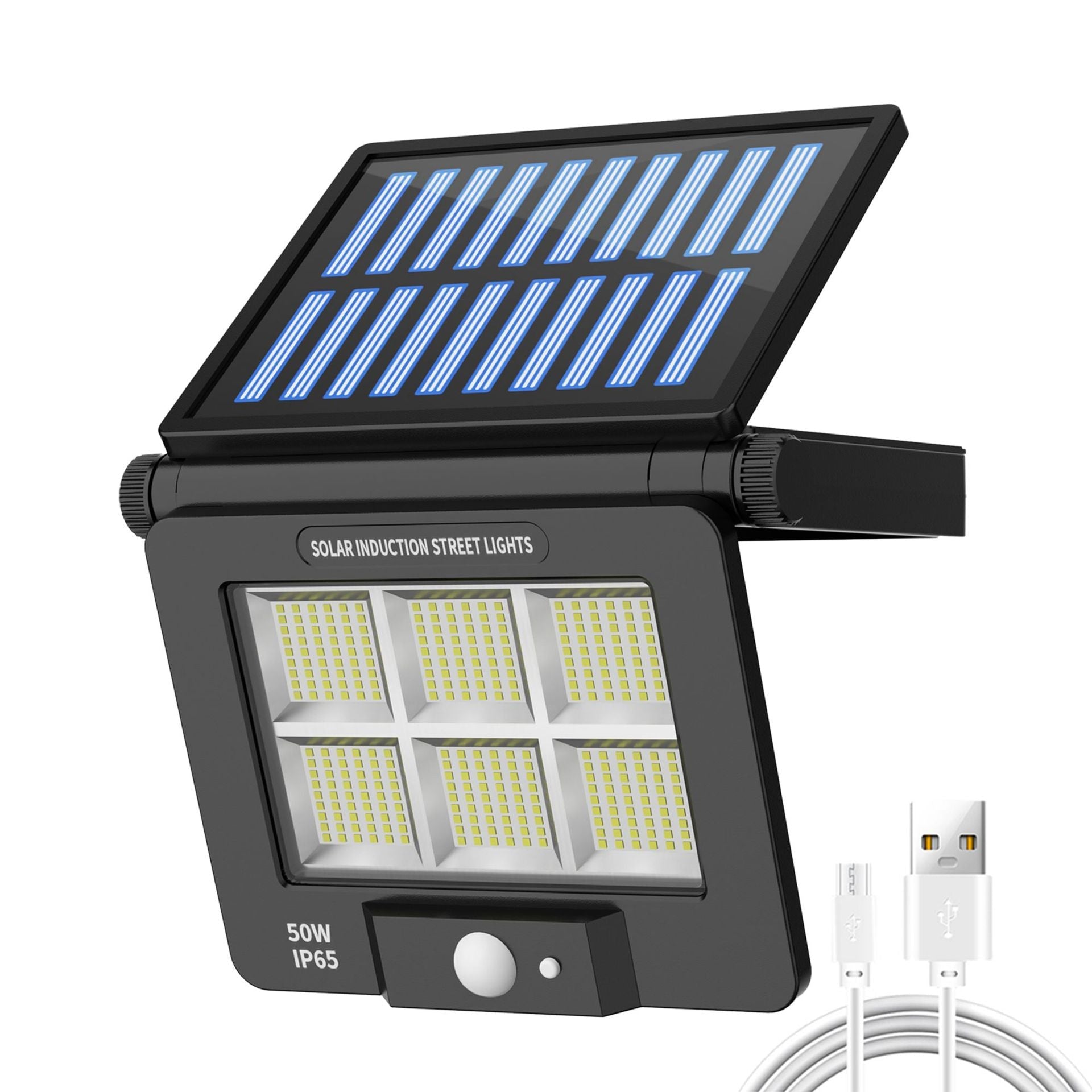 Human Sensor Foldable ABS Outdoor Light