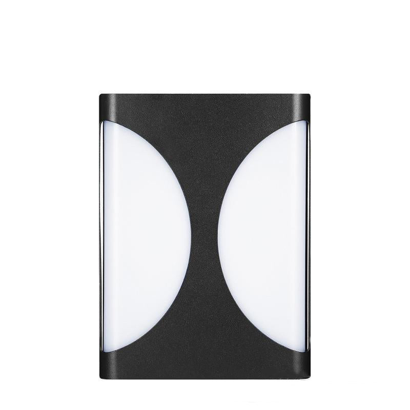 Aluminum Acrylic Rectangular Geometrical Outdoor Light