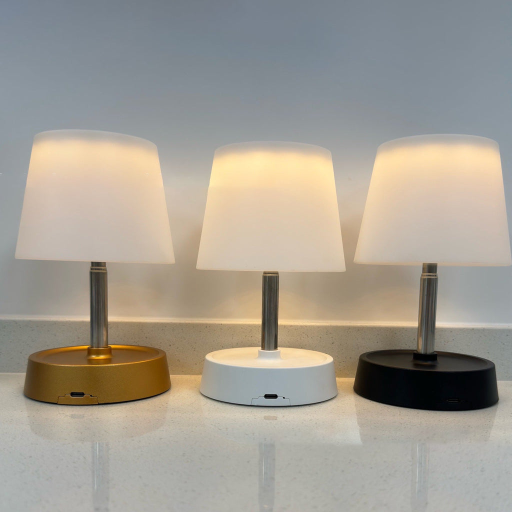 Rechargeable Stretchable Stainless Steel Table Lamp