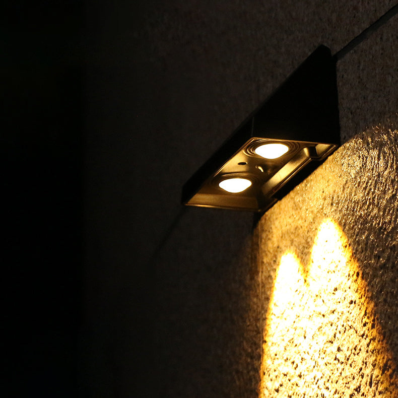 ABS PMMA Rectangular Patio Outdoor Light