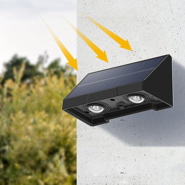 ABS PMMA Rectangular Patio Outdoor Light