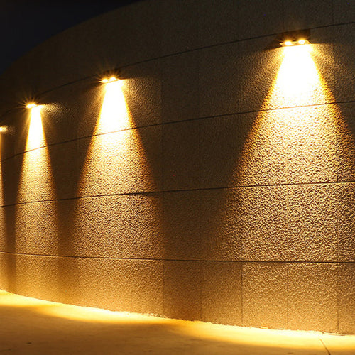 ABS PMMA Rectangular Patio Outdoor Light