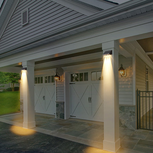 ABS PMMA Rectangular Patio Outdoor Light