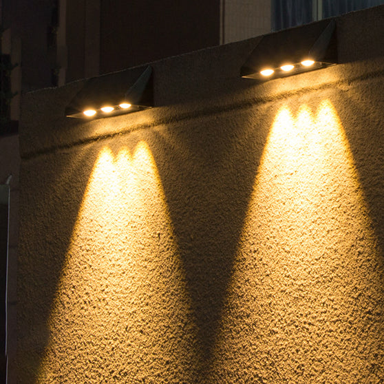 ABS PMMA Rectangular Patio Outdoor Light