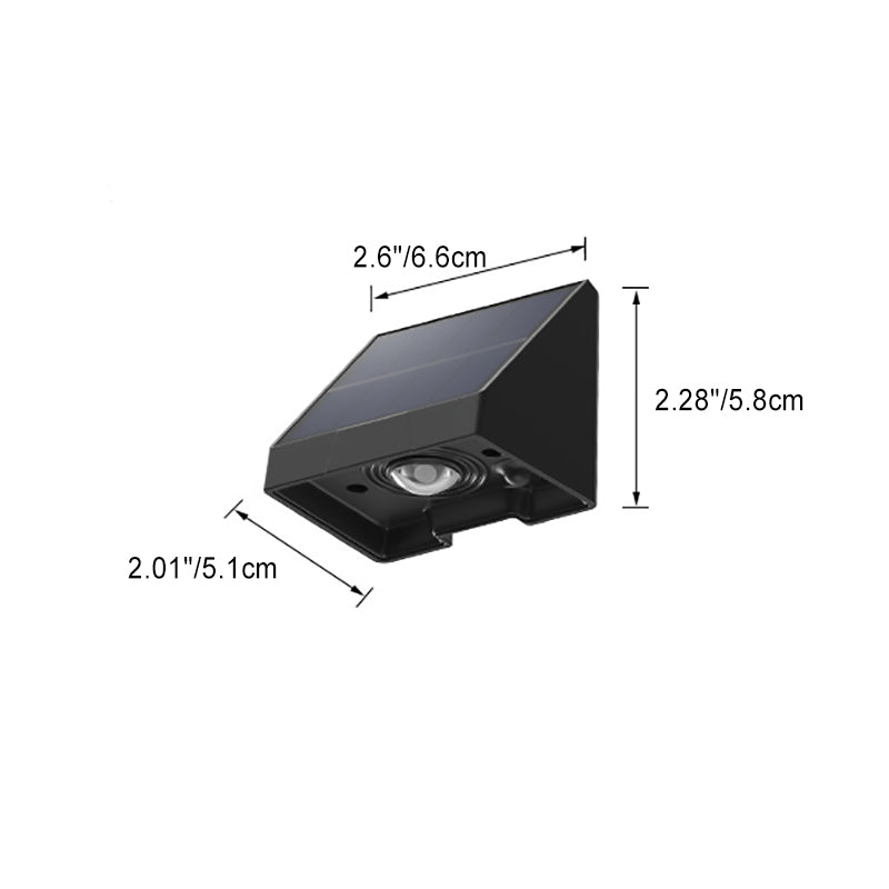 ABS PMMA Rectangular Patio Outdoor Light