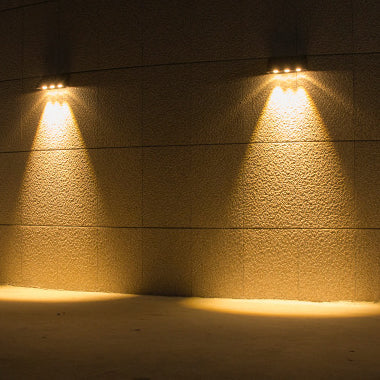 ABS PMMA Rectangular Patio Outdoor Light