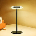 Rechargeable Round Square Iron Table Lamp