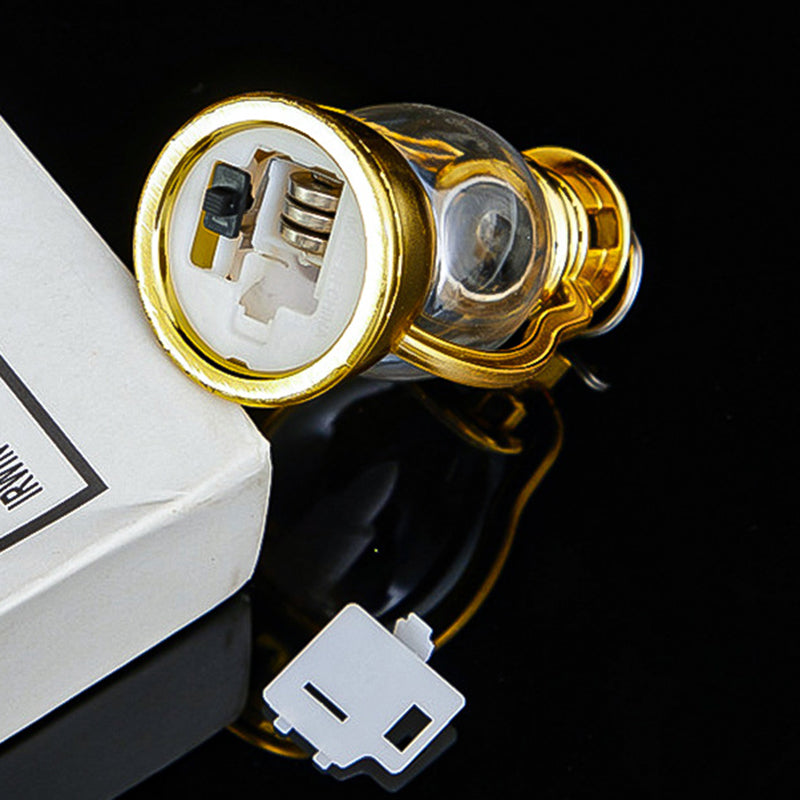 Battery PP Candle Horse Table Lamp