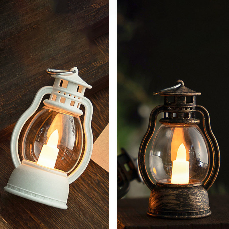 Battery PP Candle Horse Table Lamp