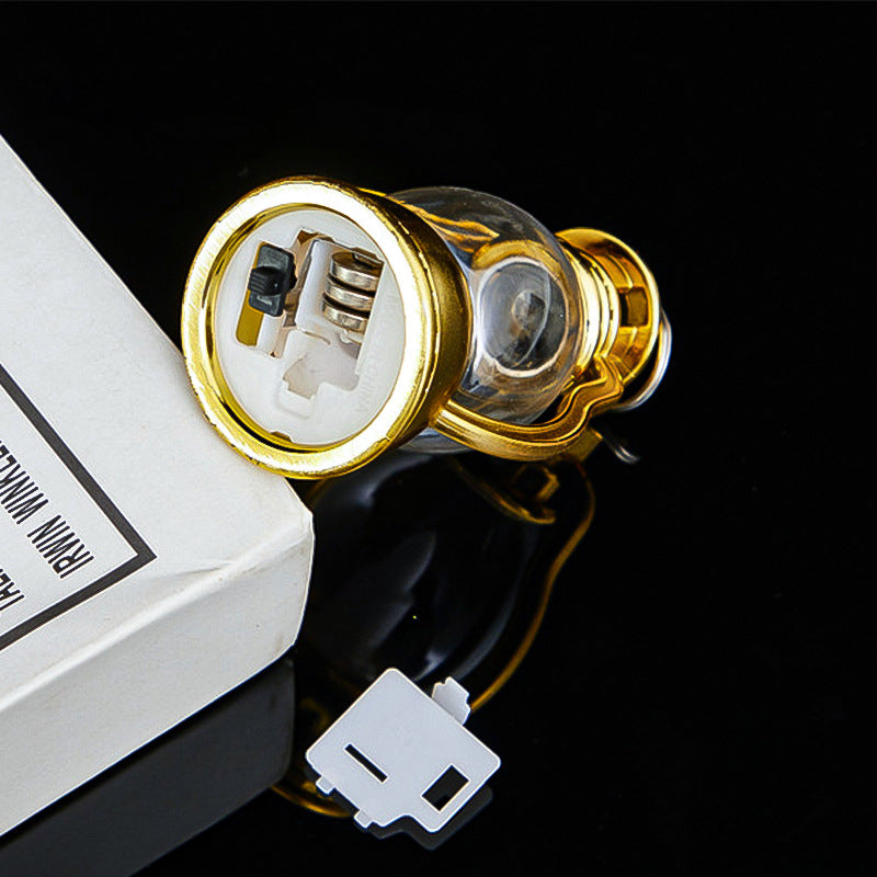 Battery PP Candle Horse Table Lamp