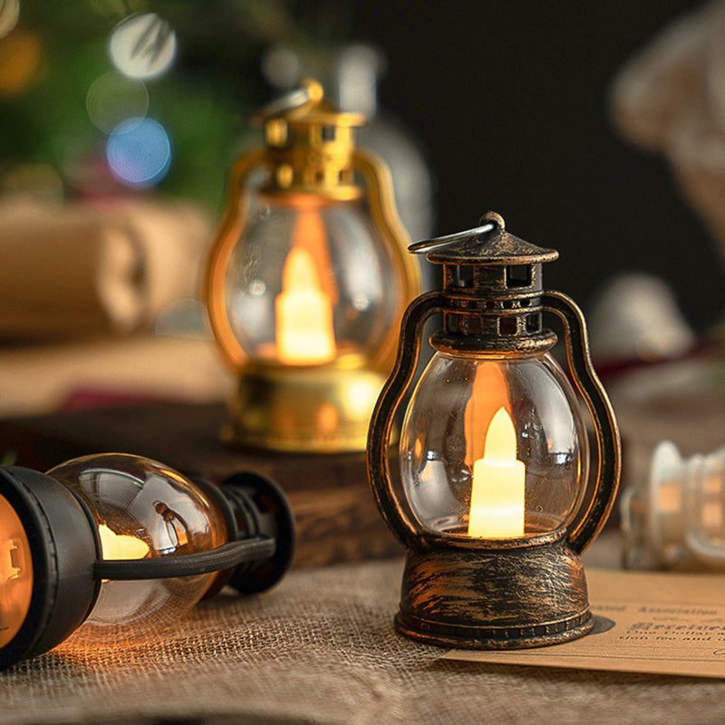 Battery PP Candle Horse Table Lamp